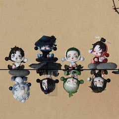 Pop Mart x Skullpanda: The Ink Plum Blossom Figurine Blind Box Assorted (1pc) Simple Pop Mart