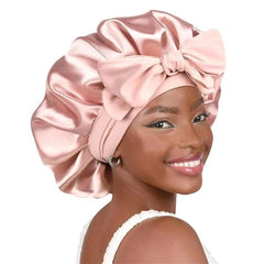 WOW NiteGlam: Silky Satin Sleep Bonnet Simple WOW Beauty