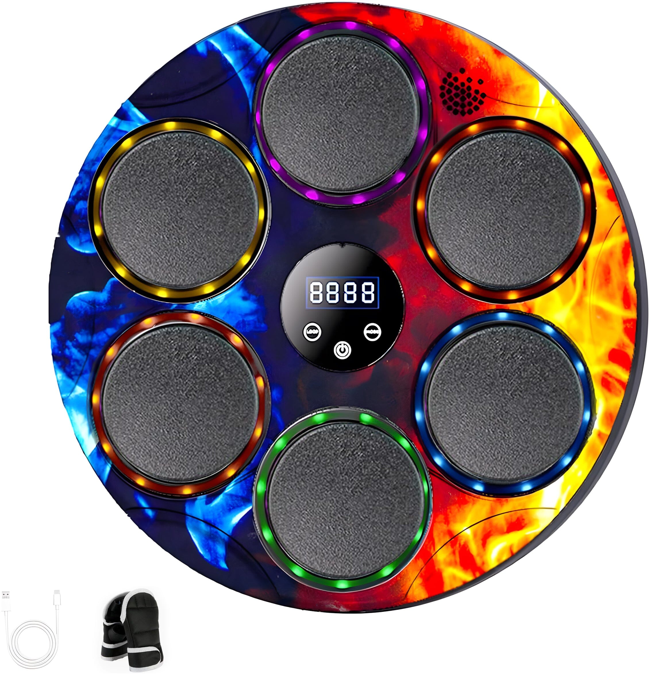PulsePad: Light Up Boxing Trainer Simple Boxbollen
