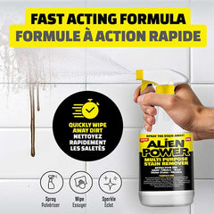 Alien Power Multi Purpose Stain Remover Spray (2oz Powder + 24oz Bottle) Simple Alien Power