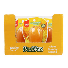 Amos Peelerz Giant Gummy Mango Peelable Candy (4.76oz) Simple Amos Sweets