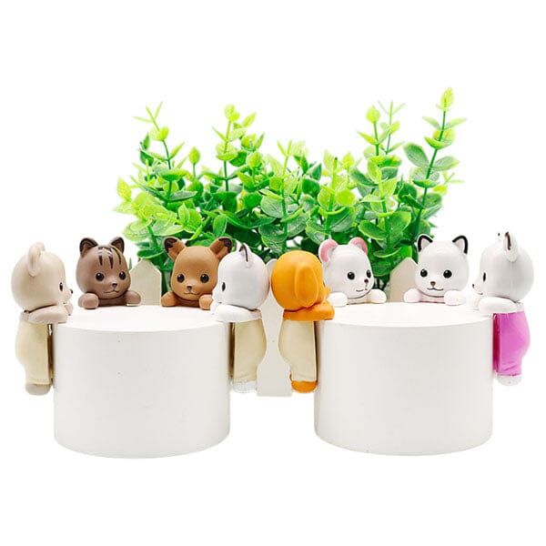 Animal Huggers: The Phone Hugging Buddies Series 5 Collectable Figurine Blind Box (1pc) Simple Huggers