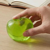 Green Apple Sparkly Maltose Stress Ball Squishy Fidget Toy (1pc) Simple Exclusive