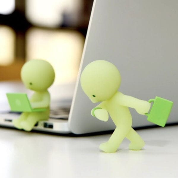 Smiski At Work Series Collectible Glow in the Dark Figurine Blind Box (1pc) Simple Smiski