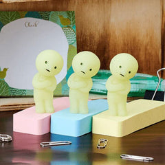 Smiski At Work Series Collectible Glow in the Dark Figurine Blind Box (1pc) Simple Smiski