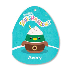 Squishmallows Super Soft Plush Toys 7.5" Avery The Mallard Duck Frappuccino Simple Squishmallows