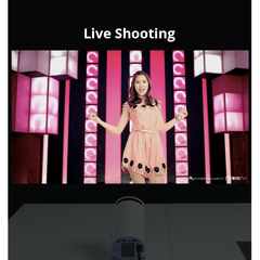 TheaterBeam Projector - Mini Round Projector For Ultimate Experience Preorder Showcase