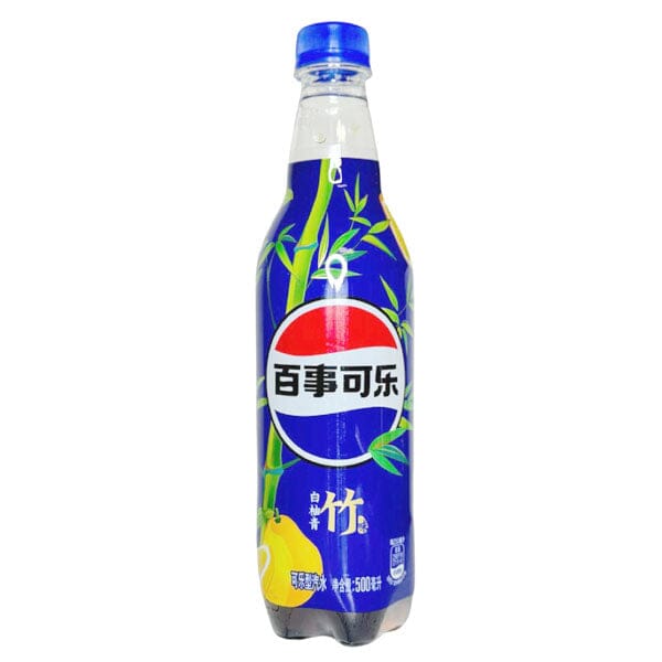 Pepsi White Pomelo Green Bamboo (500mL) Special Edition Import From Taiwan Simple Pepsi