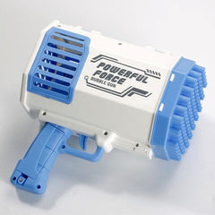 The Bazooka Gubble LED Bubble Gun | Includes 100mL Kid & Pet Safe Bubble Solution Simple Showcase