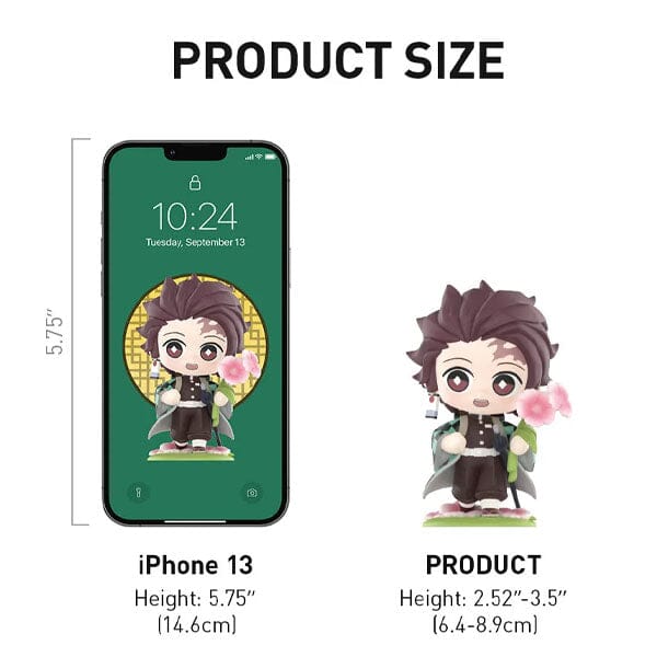Pop Mart x Demon Slayer: Birth Flower Series Collectible Figurine Blind Box (1pc) Simple Pop Mart