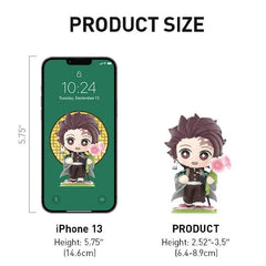 Pop Mart x Demon Slayer: Birth Flower Series Collectible Figurine Blind Box (1pc) Simple Pop Mart