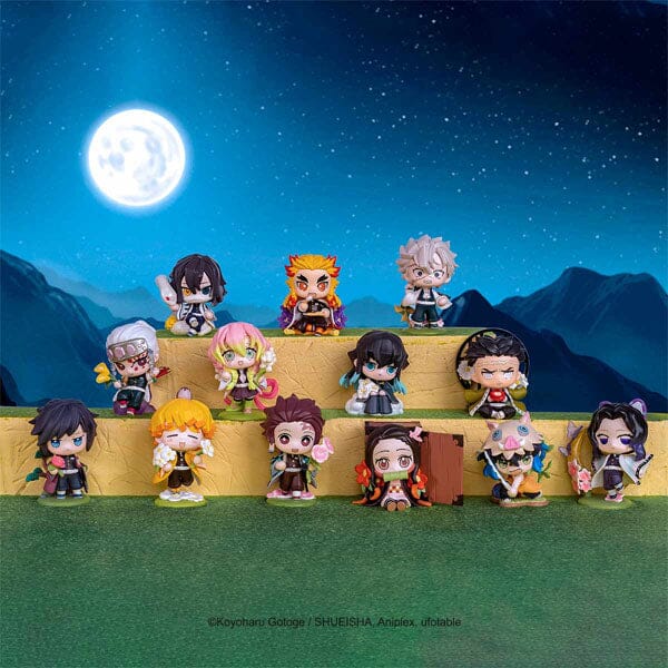 Pop Mart x Demon Slayer: Birth Flower Series Collectible Figurine Blind Box (1pc) Simple Pop Mart