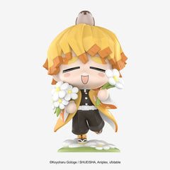 Pop Mart x Demon Slayer: Birth Flower Series Collectible Figurine Blind Box (1pc) Simple Pop Mart