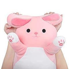 Plush Body Pillow Toy Styles (3FT Long!) | Pink Bunny | Ships Early May Preorder Showcase