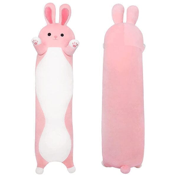 Plush Body Pillow Toy Styles (3FT Long!) | Pink Bunny | Ships Early May Preorder Showcase
