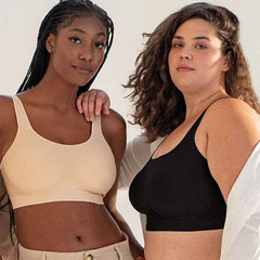 Shapermint Essentials® Everyday Comfort Straps Wireless Shaping Bra - Chai (Multiple Sizes) Preorder Shapermint
