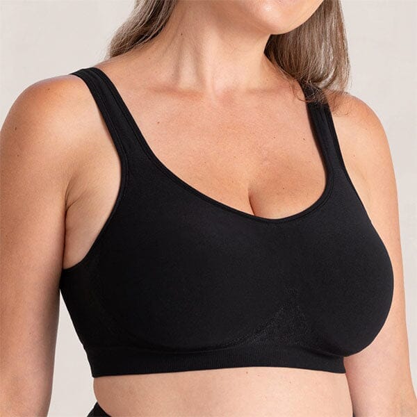 Shapermint Essentials® Everyday Comfort Straps Wireless Shaping Bra - Black (Multiple Sizes) Preorder Shapermint