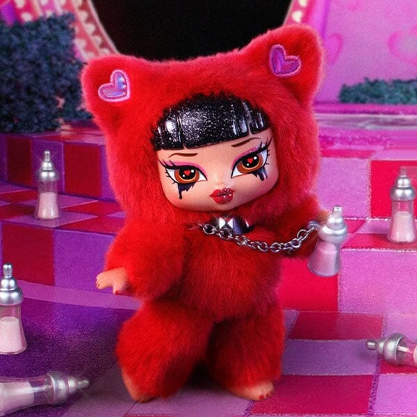 Bratz Bratziez 8" Sweetheartz Seriez Plush Keychain Blind Box Simple Bratz