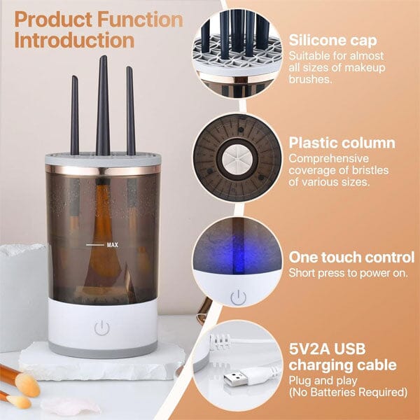 SpinRenew Pro: Spinning Ultrasonic Makeup Brush & Sponge Cleaner Machine Preorder Showcase