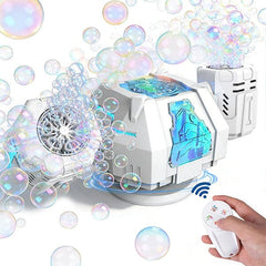 POPALOOZI Light-Up Bubble Storm Machine with Remote