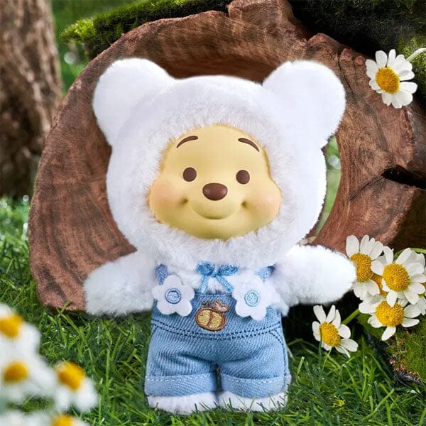 TOP TOY x Disney: Winnie The Pooh "Candy Bear" Series Plush Keychain Blind Box (1pc) Simple TOP TOY