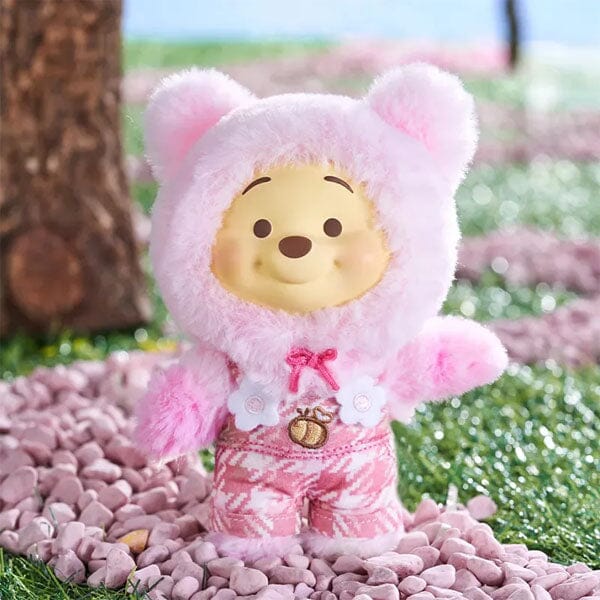 TOP TOY x Disney: Winnie The Pooh "Candy Bear" Series Plush Keychain Blind Box (1pc) Simple TOP TOY