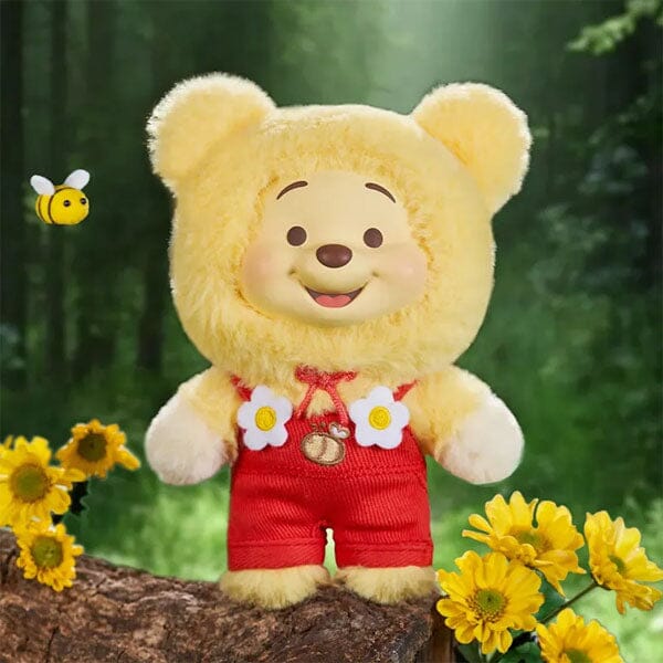 TOP TOY x Disney: Winnie The Pooh "Candy Bear" Series Plush Keychain Blind Box (1pc) Simple TOP TOY