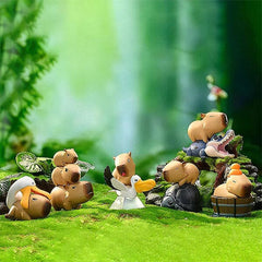 Animal Heavenly Body Capybara Figurine Blind Box (1pc) Simple Animal Heavenly Body