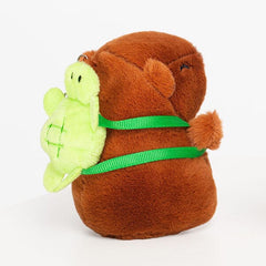 Capybara 5" Kawaii Backpack Bag Charm Hanger Plush Toy (1pc) Multiple Styles Simple Exclusive Turtle Backpack