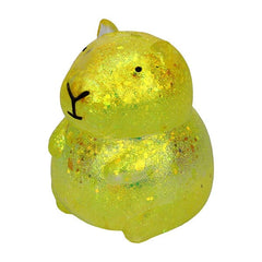 Capybara Kawaii Sparkly Stress Ball Squishy Fidget Toy (1pc) Color Ships Assorted Simple Exclusive
