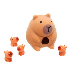 Squishy Capybara Fidget Toys Mother & Babies Mystery Box Simple Exclusive