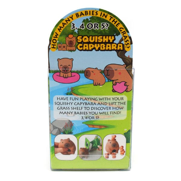 Squishy Capybara Fidget Toys Mother & Babies Mystery Box Simple Exclusive