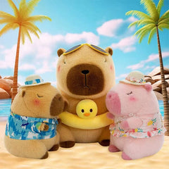 Capybara 9" Kawaii Duck Floaty Plush Toy Simple Exclusive