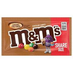 M&M's Caramel Cold Brew Special Edition Chocolate Candy Pouch (2.83oz) Simple M&M's