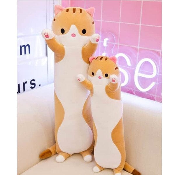 Long Animal Plush Toy Styles (3FT Long!) | Orange Tabby Cat Simple Showcase