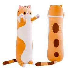 Long Animal Plush Toy Styles (3FT Long!) | Orange Tabby Cat Simple Showcase