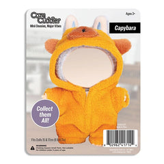 Outfit: Capybara Onesie Costume for Dolls - Petite Threads x Cozy Cuddler Simple Exclusive