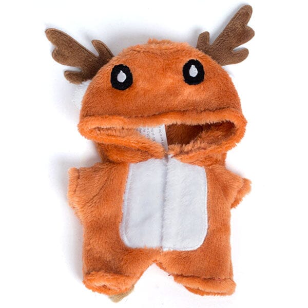 Outfit: Moose Onesie Costume for Dolls - Petite Threads x Cozy Cuddler Simple Exclusive
