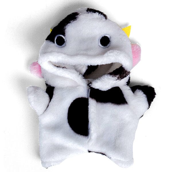 Outfit: Spotted Cow Onesie Costume for Dolls - Petite Threads x Cozy Cuddler Simple Exclusive