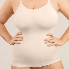 Shapermint Essentials® All Day Every Day Scoop Neck Cami - Chai (Multiple Sizes) Simple Shapermint