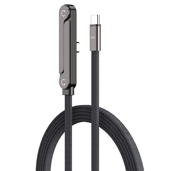 GearWaves USB-C Charging Cable w/ Built-In Phone Stand Simple Exclusive