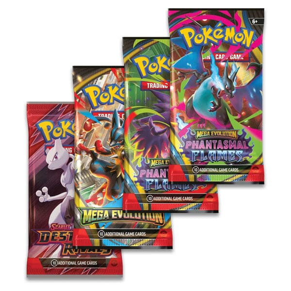 Pokémon TCG: Mega Charizard ex Collectible Tin Box Simple Pokémon