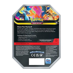 Pokémon TCG: Mega Charizard ex Collectible Tin Box Simple Pokémon