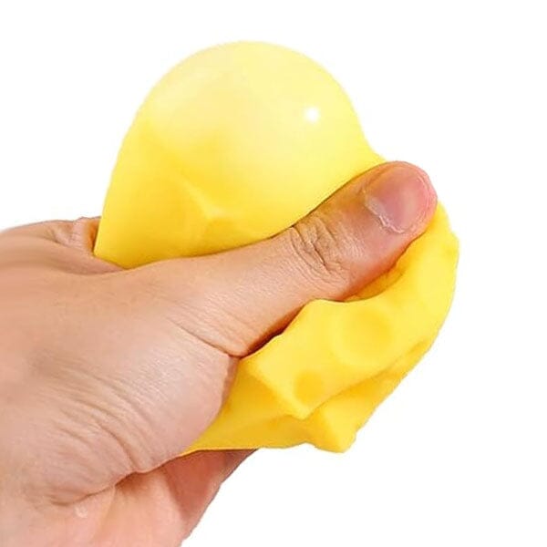 Cheese Cube Slow-Rise Squishy Fidget Toy (1pc) Simple Exclusive