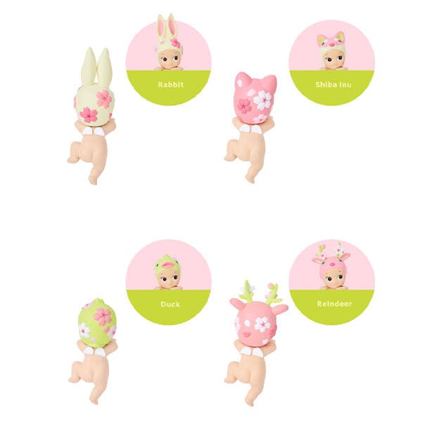 Sonny Angel Hippers Cherry Blossom Series Collectable Figurine Blind Box (1pc) Simple Sonny Angel