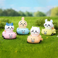 52TOYS x Chiikawa: Happy Drive Series Collectible Wind-Up Figurine Blind Box (1pc) Simple 52TOYS