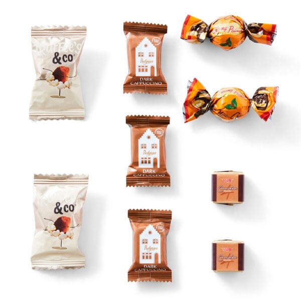 Universal Yums "Chocolate Yums of the World" Rare Imported Candy (10pc) Simple Universal Yums
