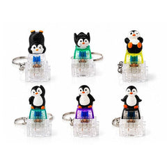 ClikCharms Fidget Keyboard Clicker Keychain - 1 Random 3D Animal Design Simple Exclusive