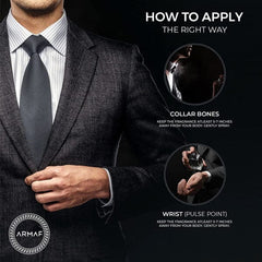 Club De Nuit: Intense Man By Armaf Masculine Eau de Toilette Fragrance Spray (105mL) Simple Showcase