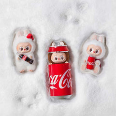 Pop Mart x THE MONSTERS: Coca-Cola Series Plush Keyring Figurine Blind Box (1pc) Simple Pop Mart